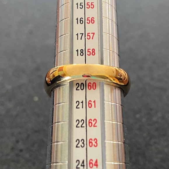 Gold Camille Lucy Cocktail Ring size 9 - Picture 4 of 5